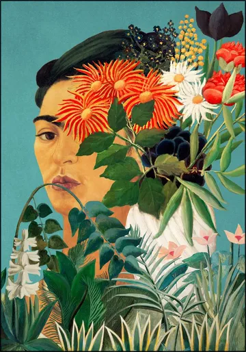 Frida in Henri's Garden