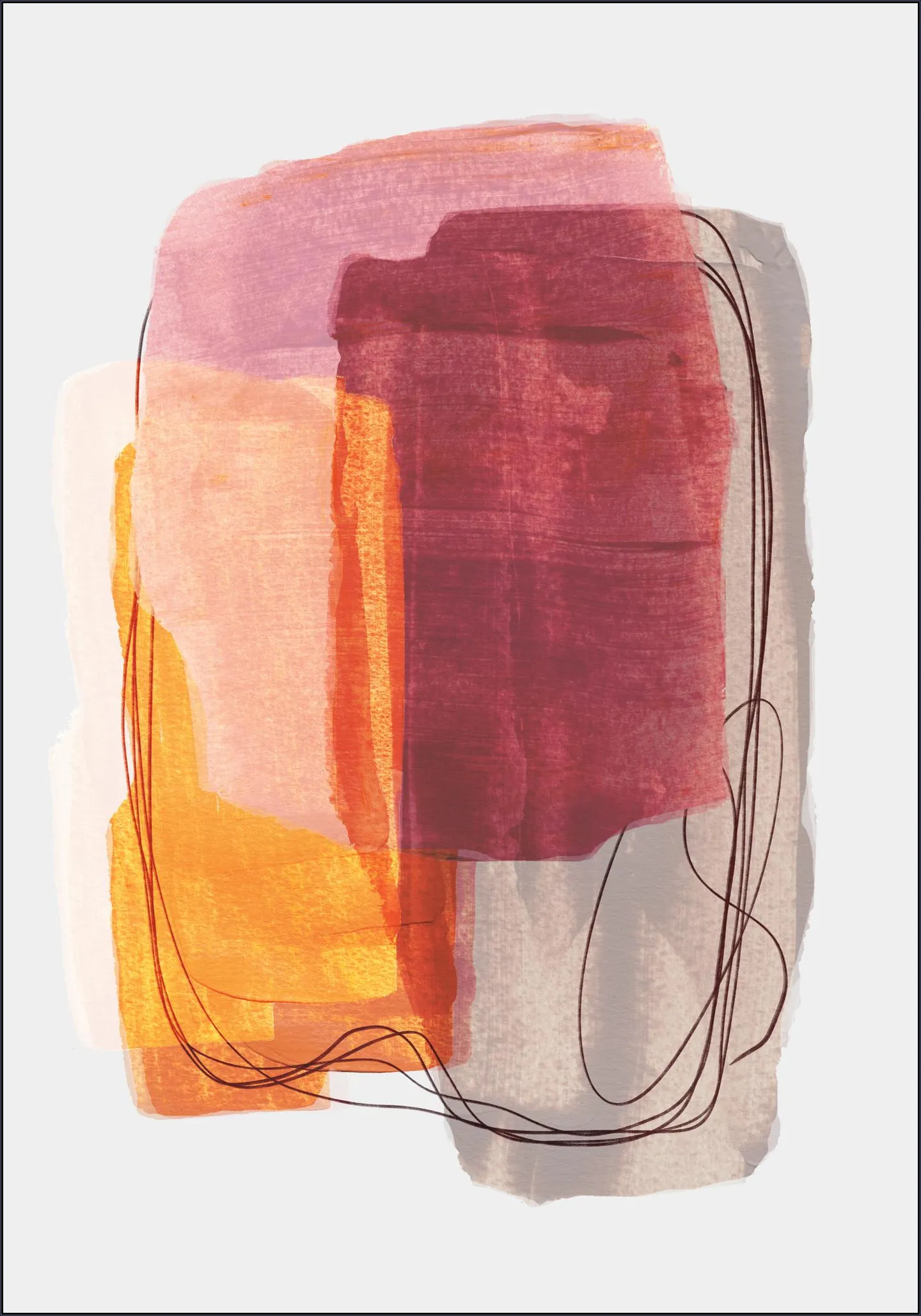 Abstract Brush Strokes 51