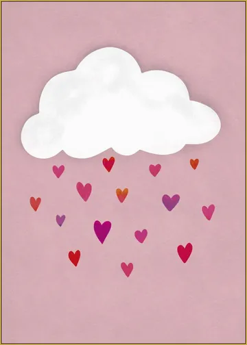 Raining Colorful Hearts