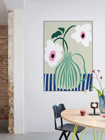 Floral Pottery Delight