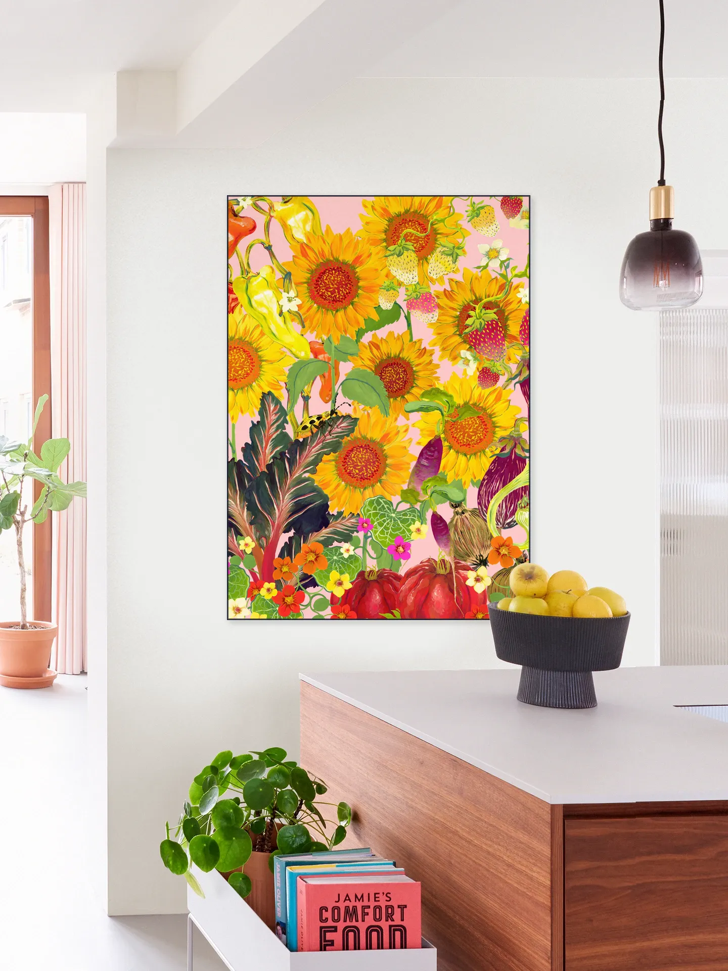 Vegetable Garden Pink