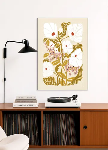Klimt Flowers Earthy Colors