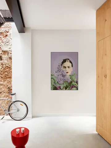 Frida in Bloom - Shadows and Lilacs