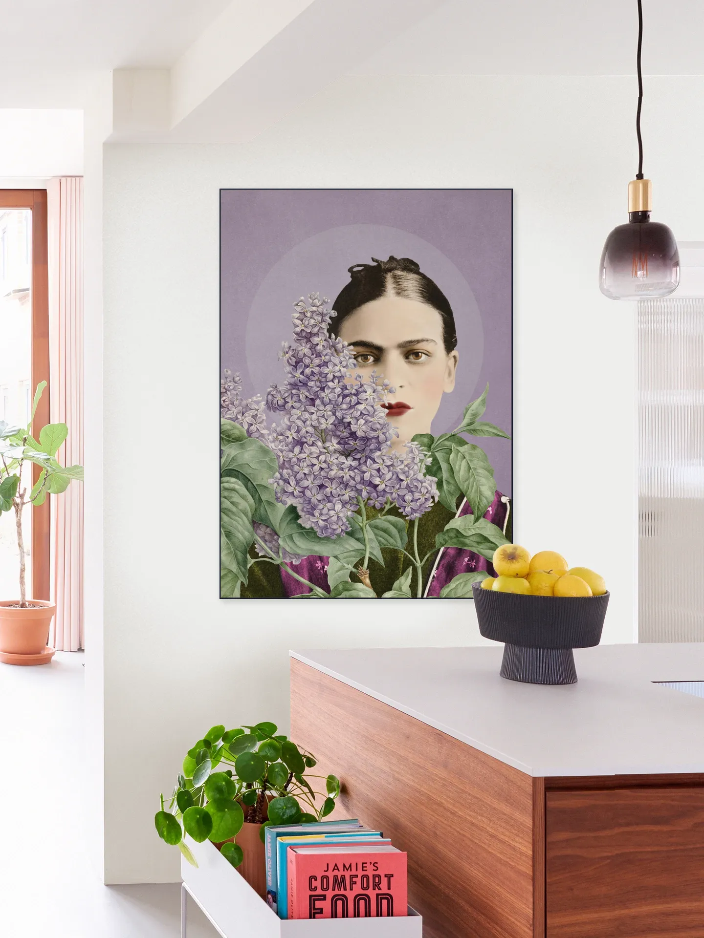 Frida in Bloom - Shadows and Lilacs