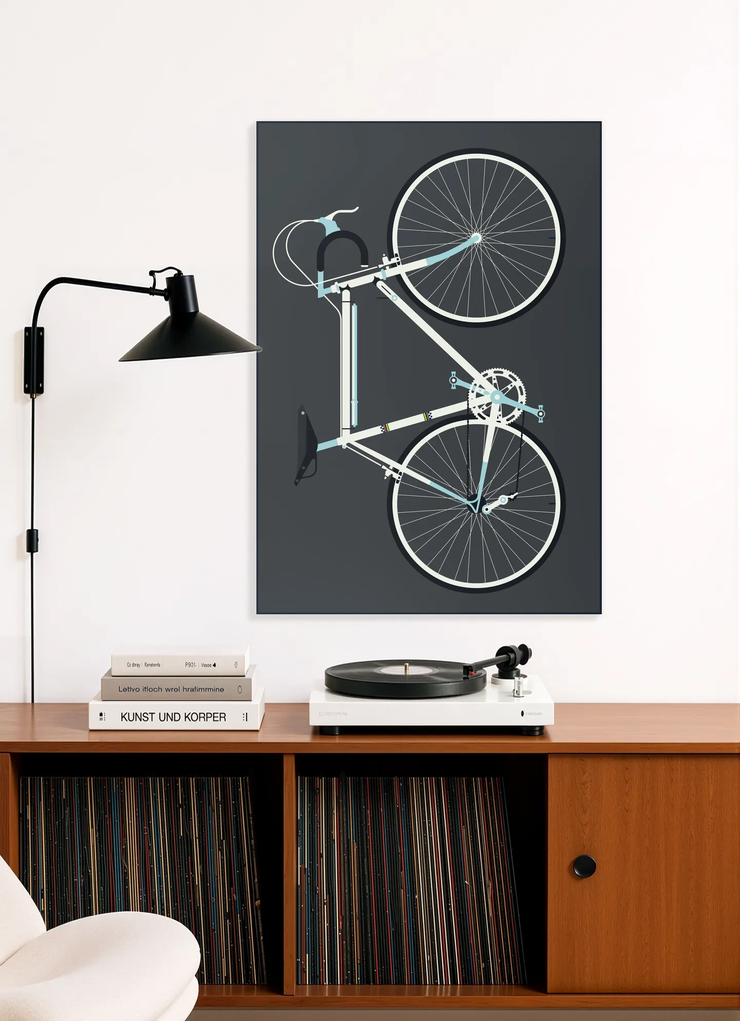Racing Bike White