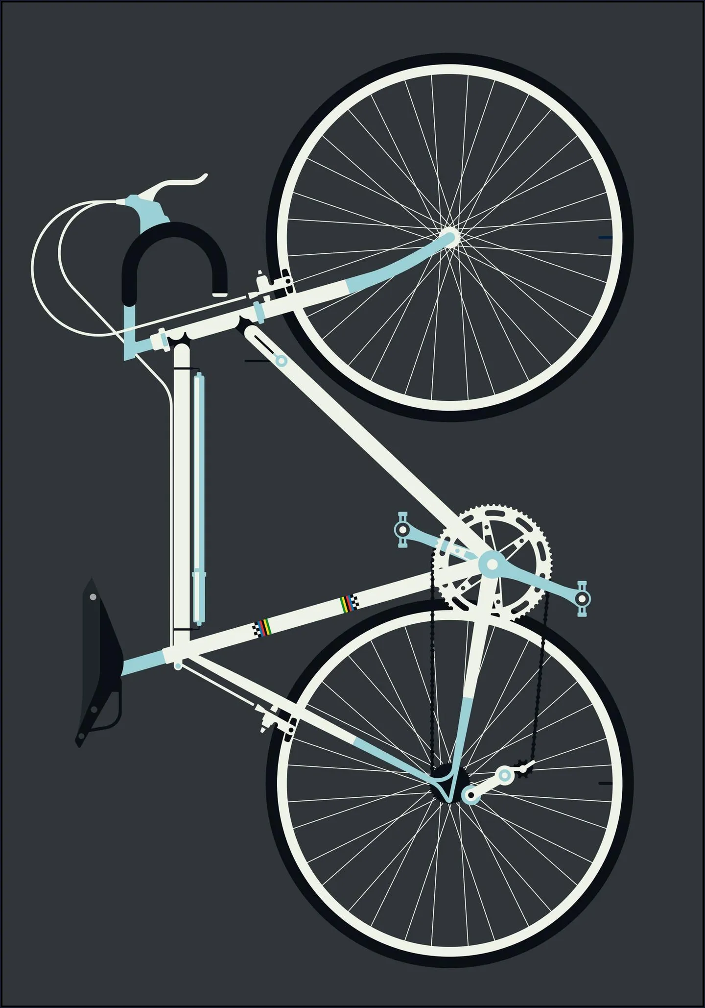 Racing Bike White