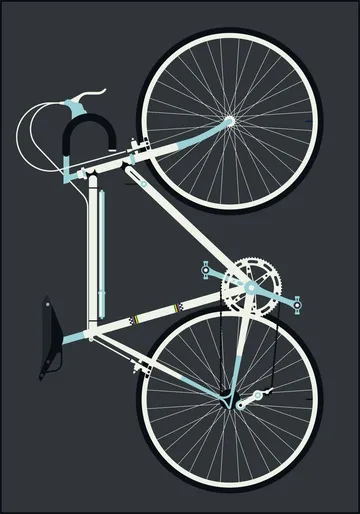 Racing Bike White