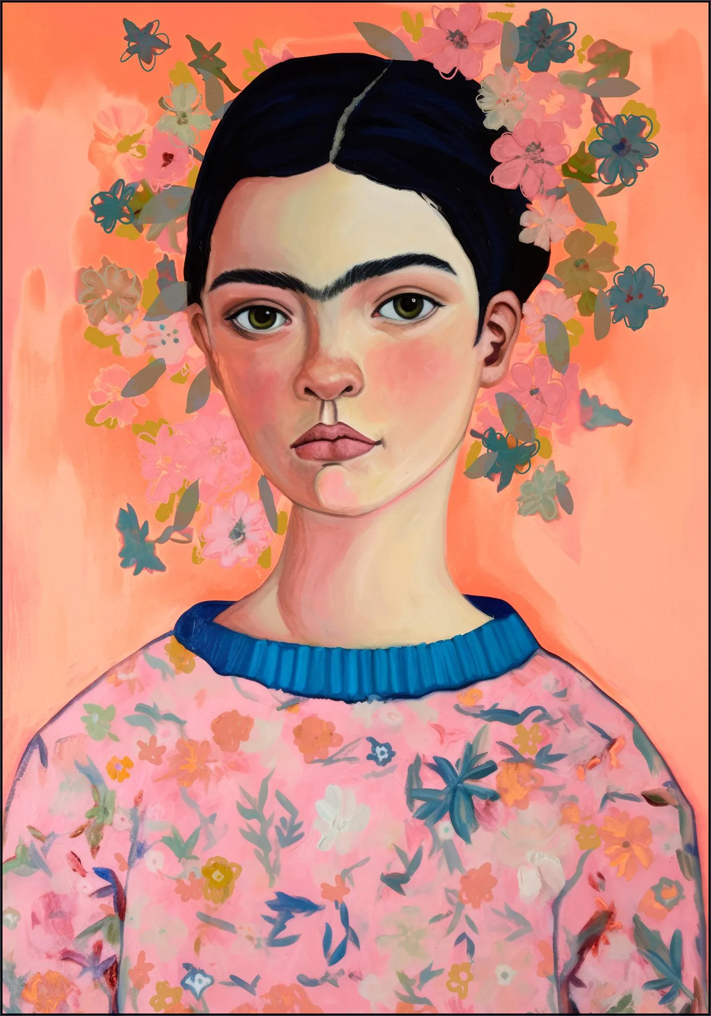 Young Frida (Peach)