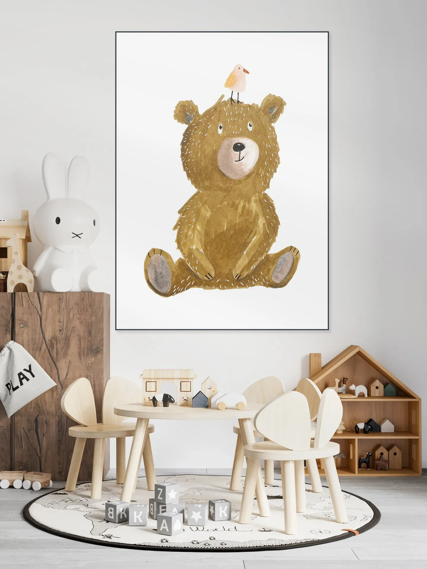 Friends Bear & Bird