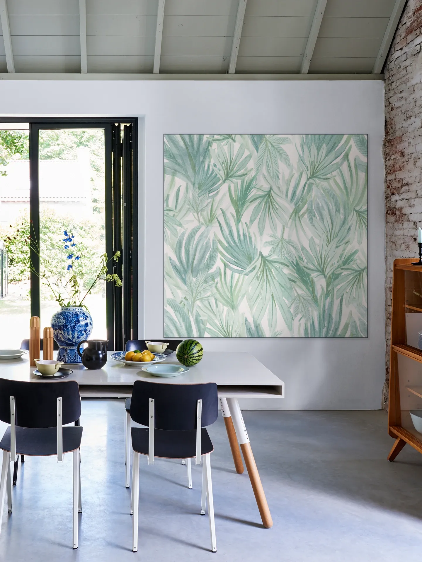 Watercolour Jungle Leaves