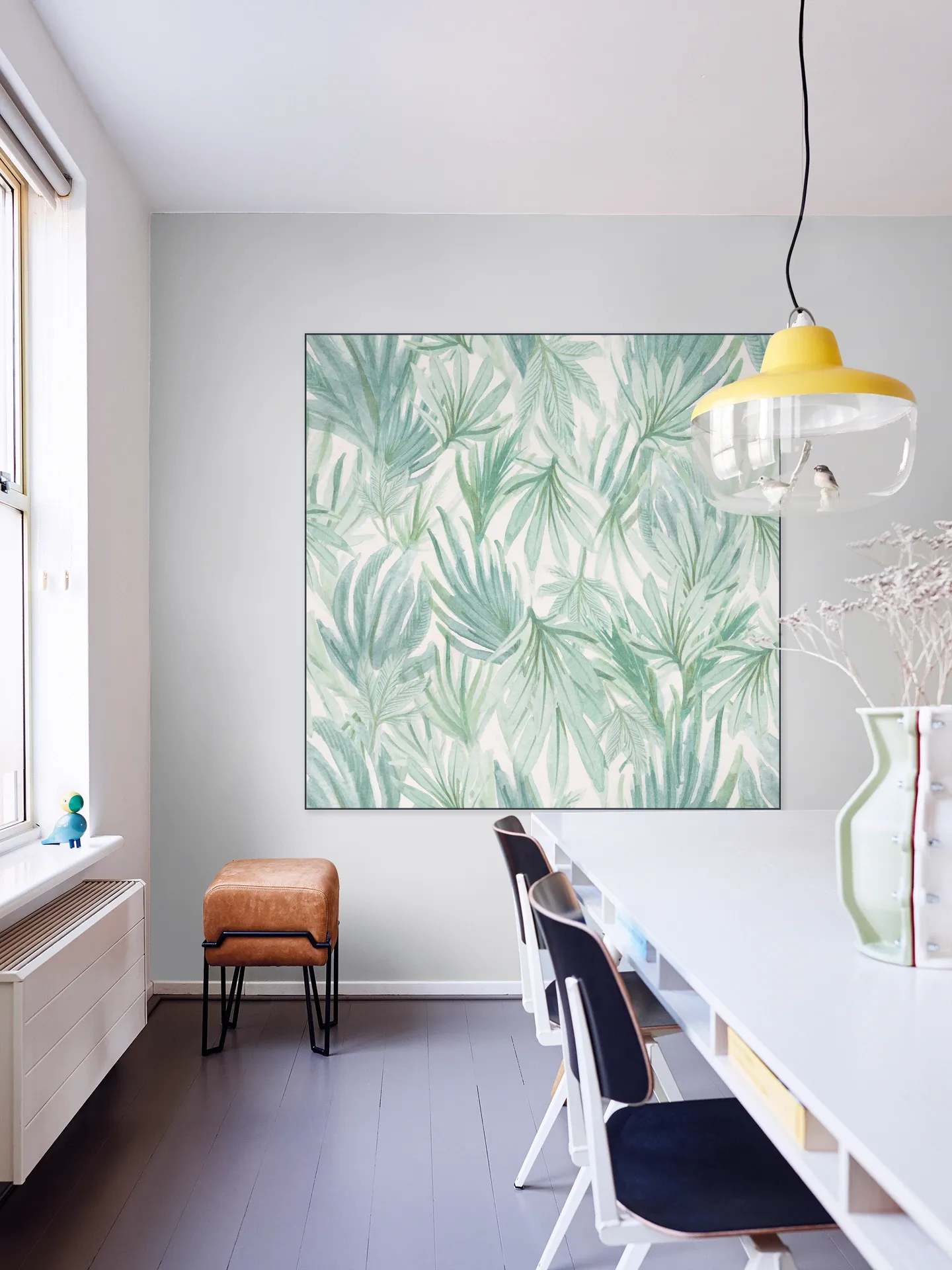 Watercolour Jungle Leaves