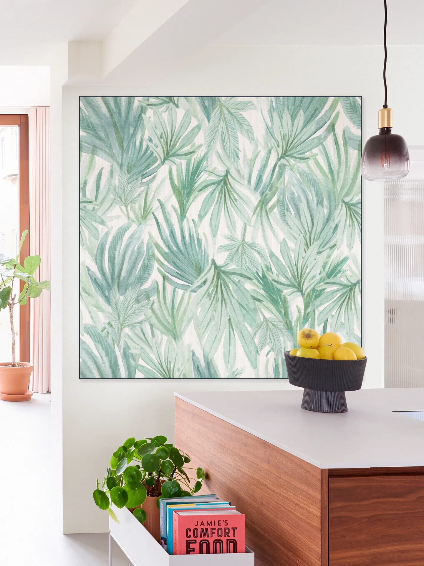 Watercolour Jungle Leaves