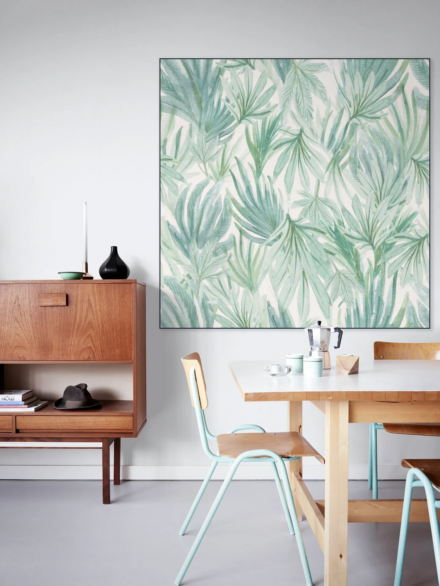 Watercolour Jungle Leaves
