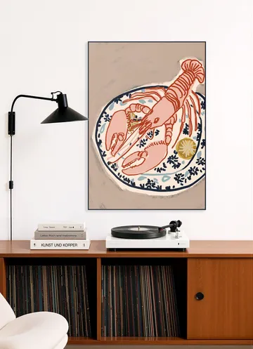 Pink Lobster Dinner