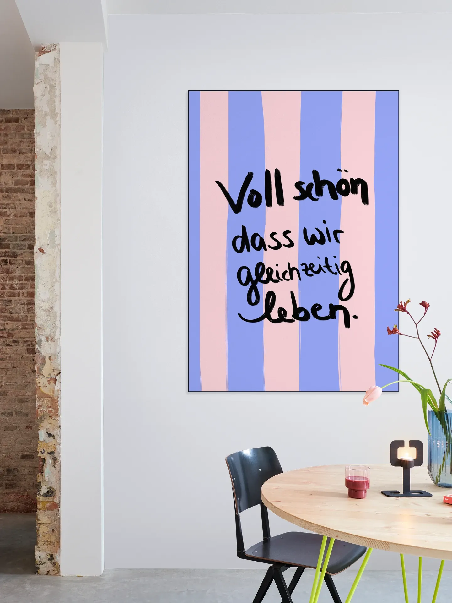 Voll Schön Dass Wir Gleichzeitig Leben - Stripes