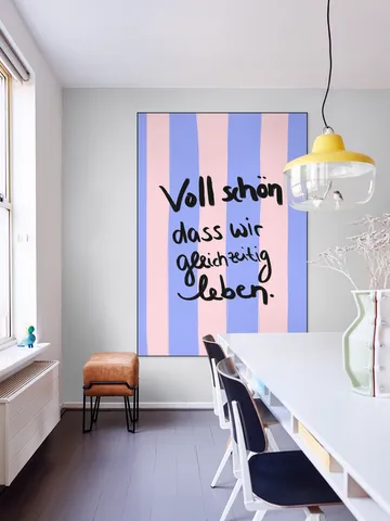 Voll Schön Dass Wir Gleichzeitig Leben - Stripes