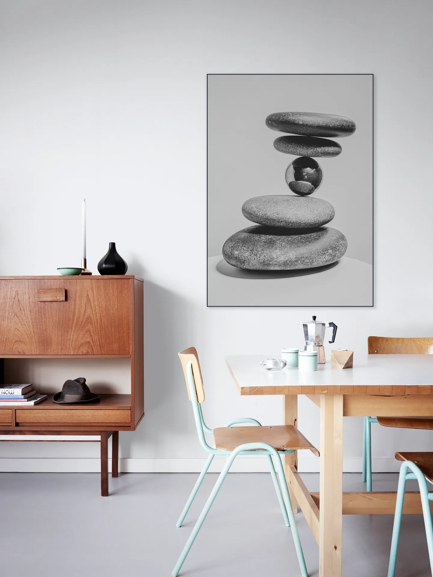 Balanced Stones with Blackpearl