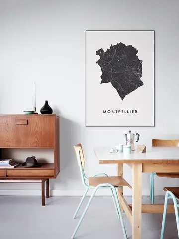 Montpellier City Map