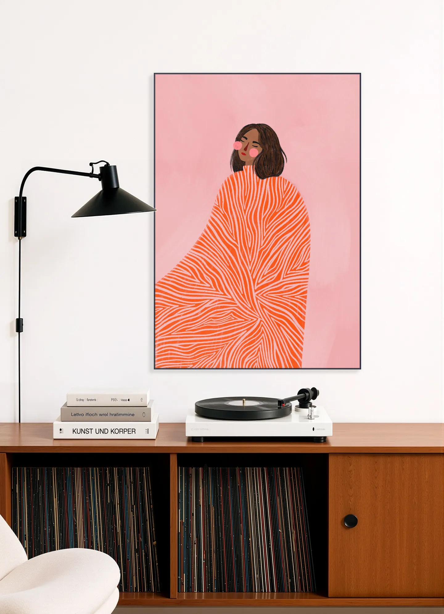The Woman With The Swirls
