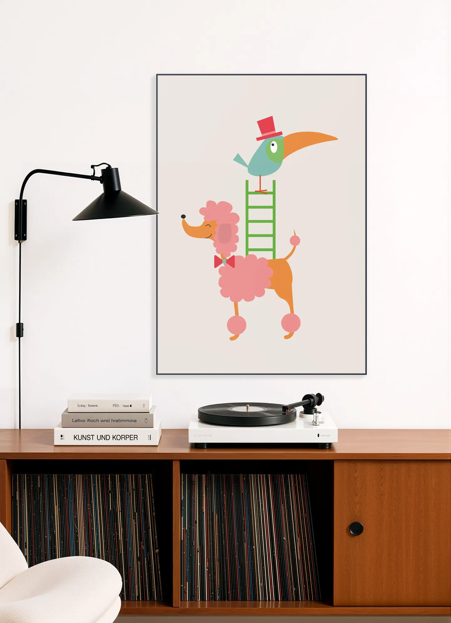 Stacked Poodle