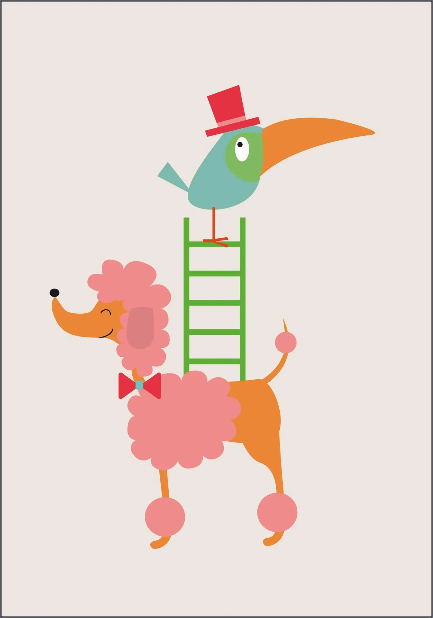 Stacked Poodle