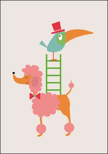 Stacked Poodle