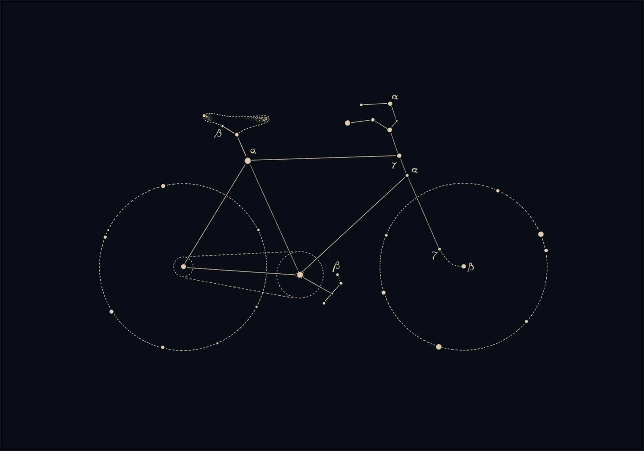 Bike Star Print