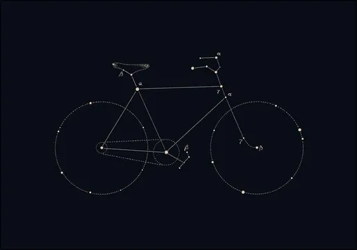 Bike Star Print