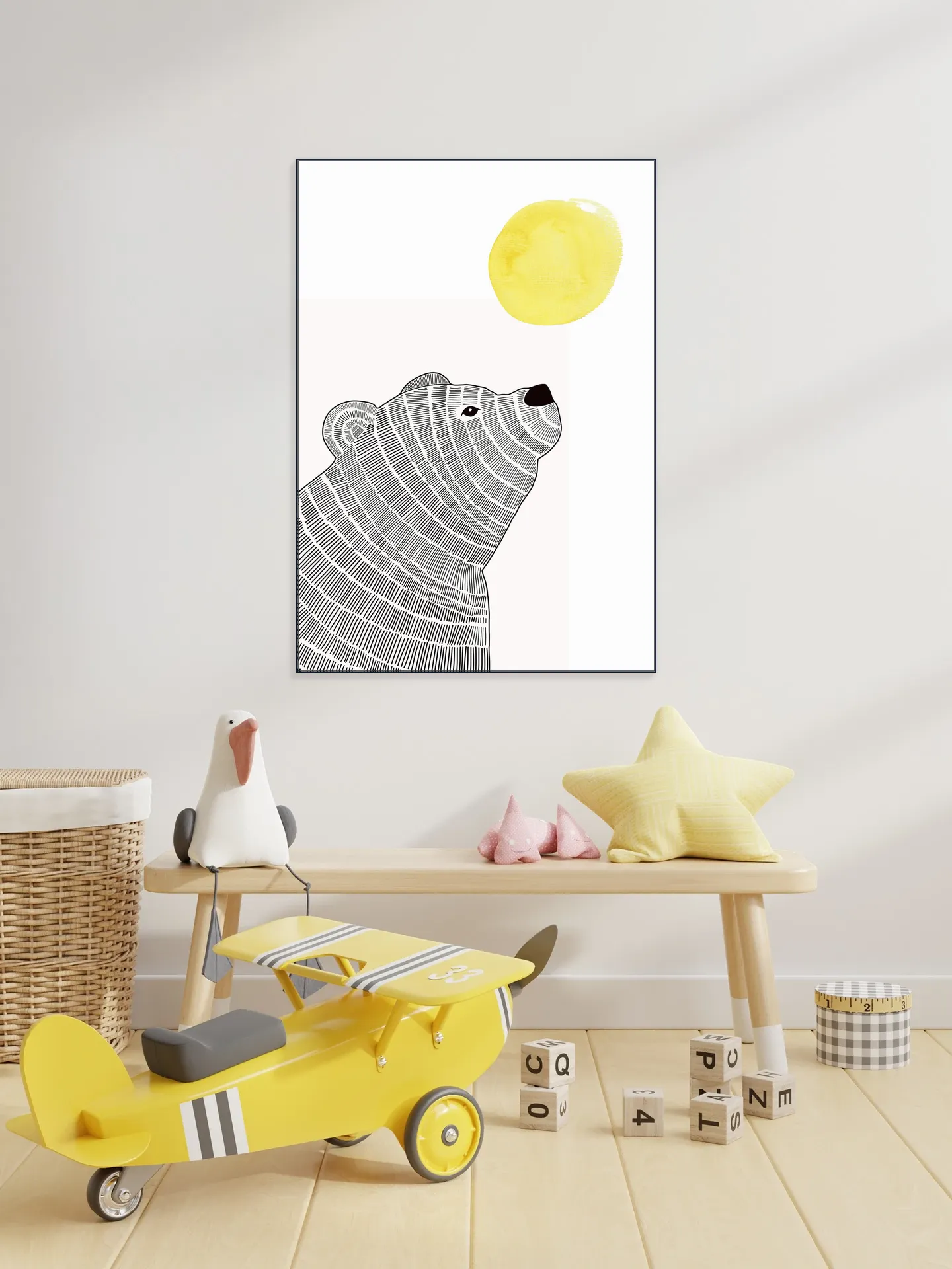 Bear with Sun