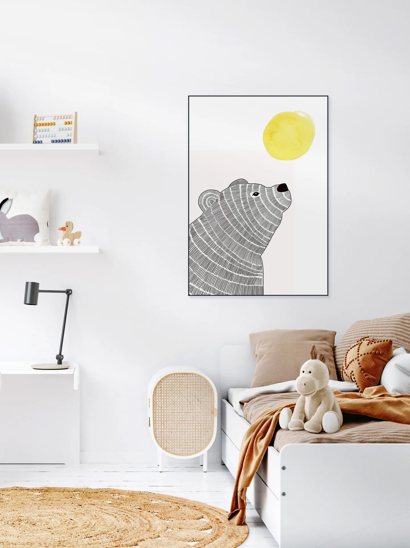 Bear with Sun