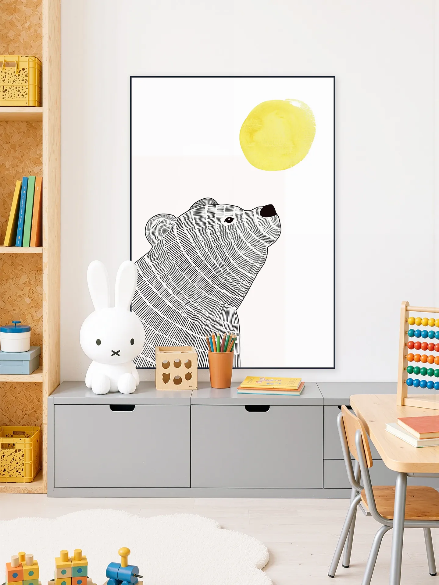 Bear with Sun