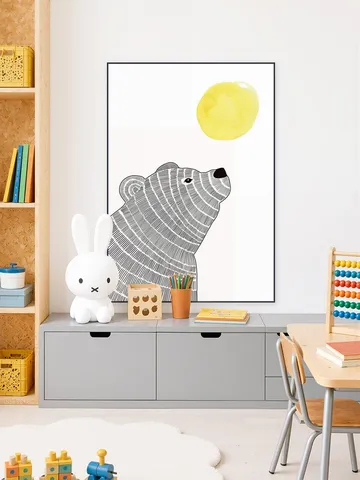 Bear with Sun