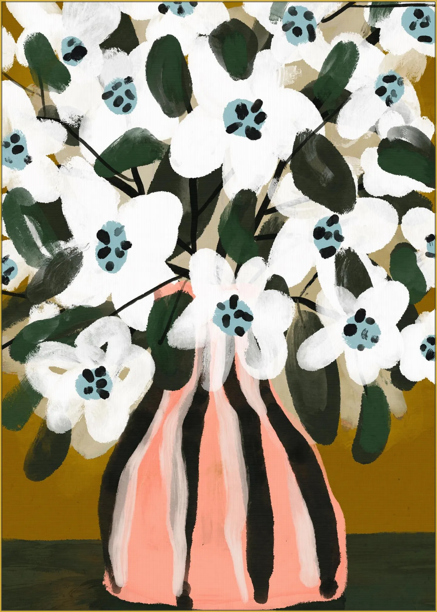 Pastel Flower Impression No 9