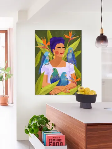 Frida And Birds
