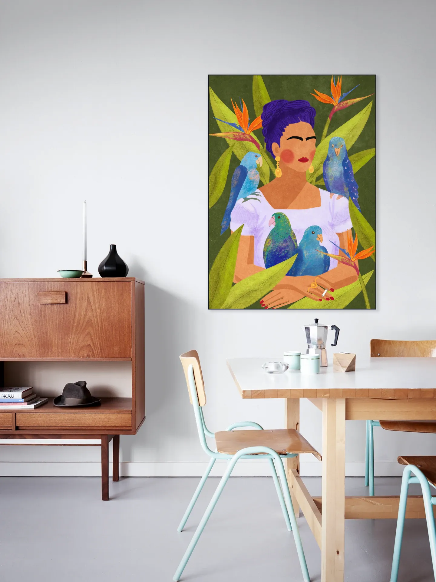 Frida And Birds