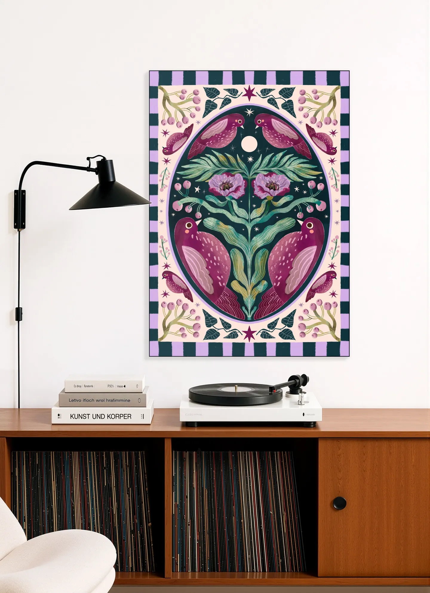 Folk Art Birds