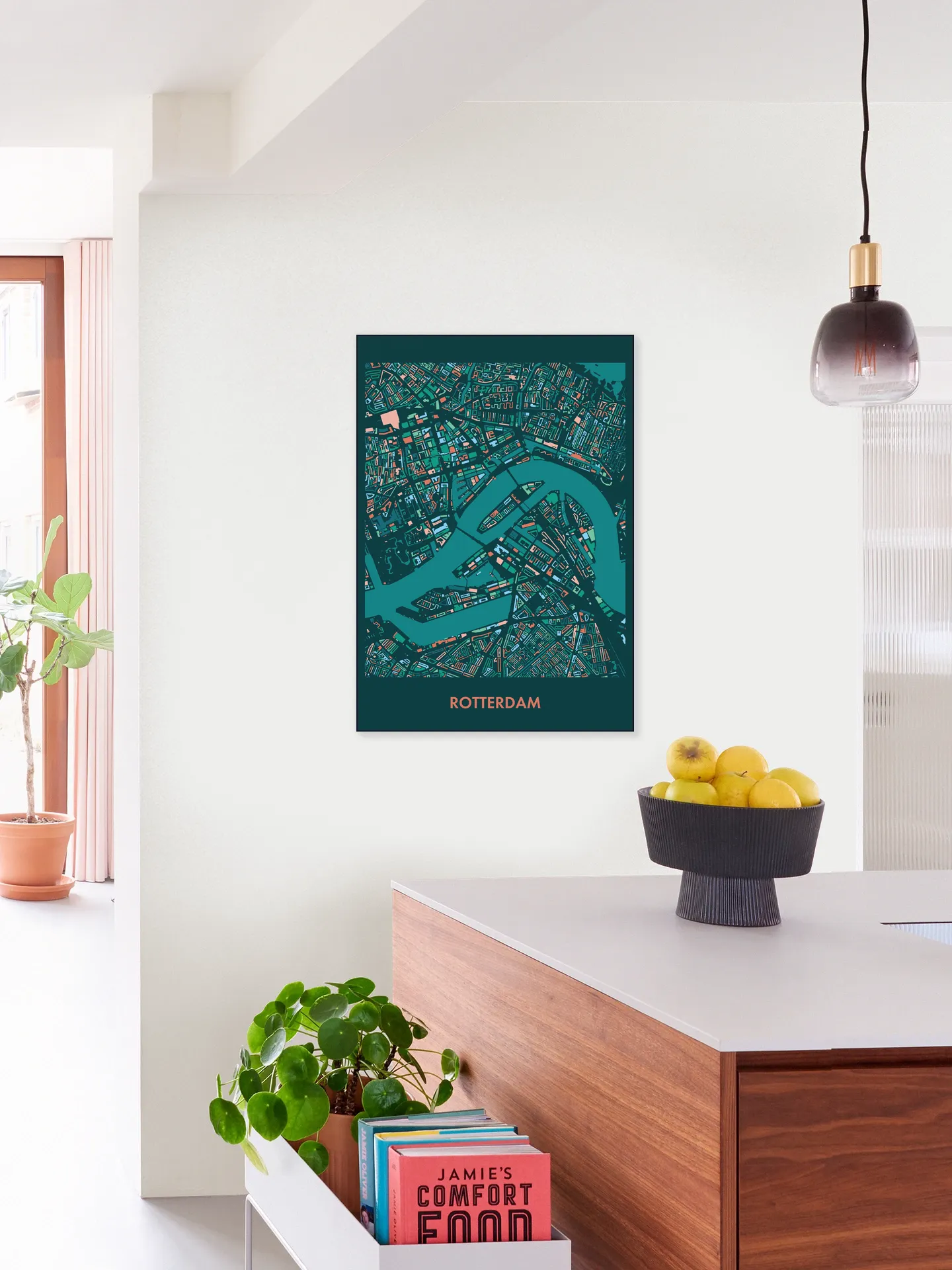 Rotterdam Mozaïek Teal