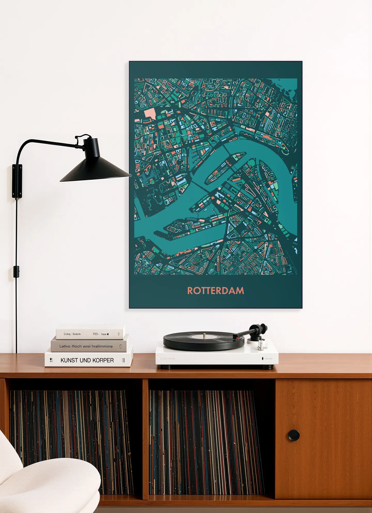 Rotterdam Mozaïek Teal