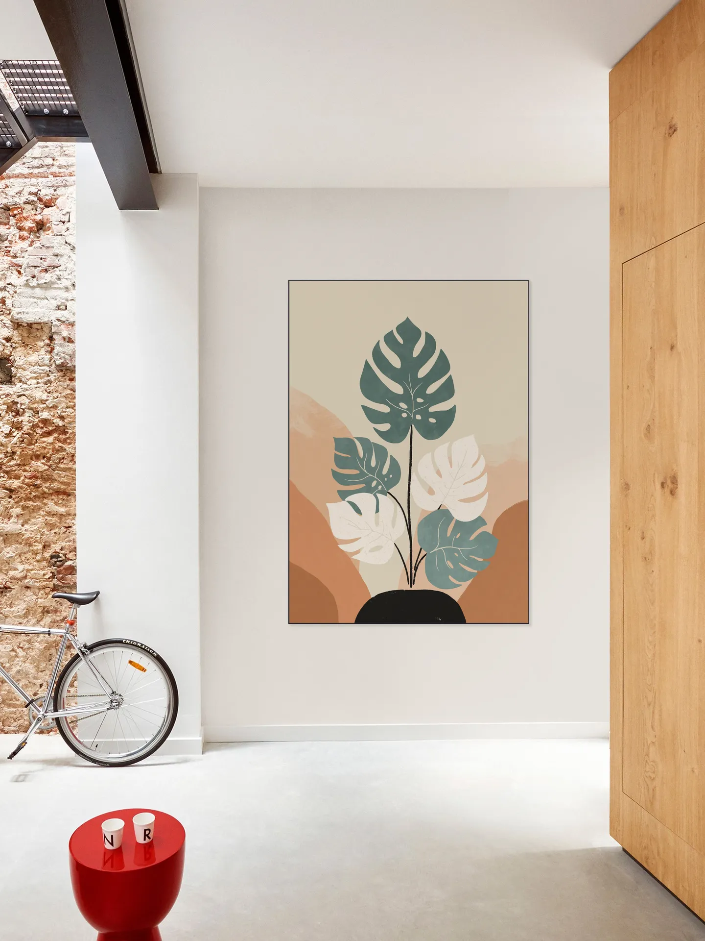 Retro Monstera