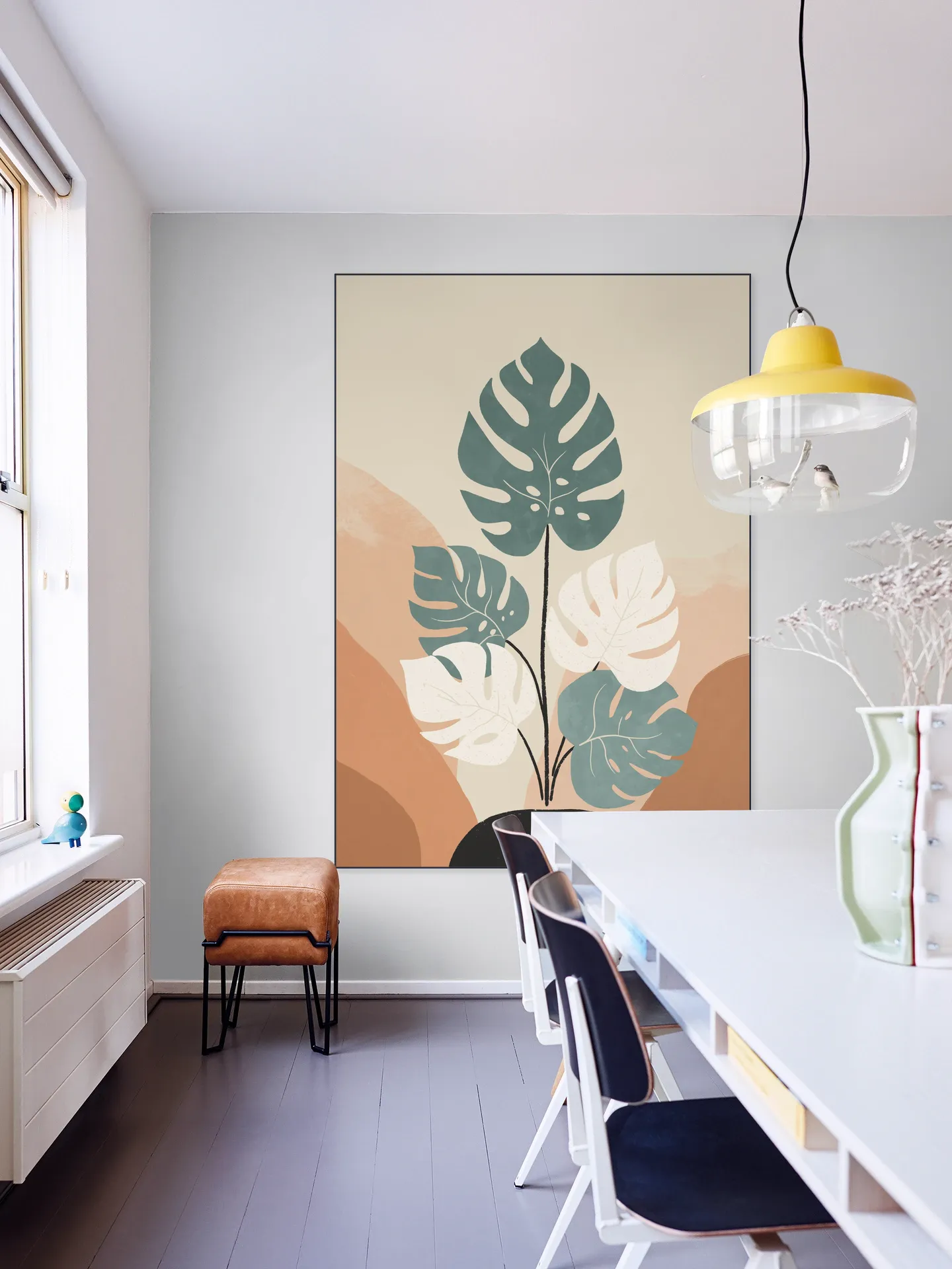 Retro Monstera