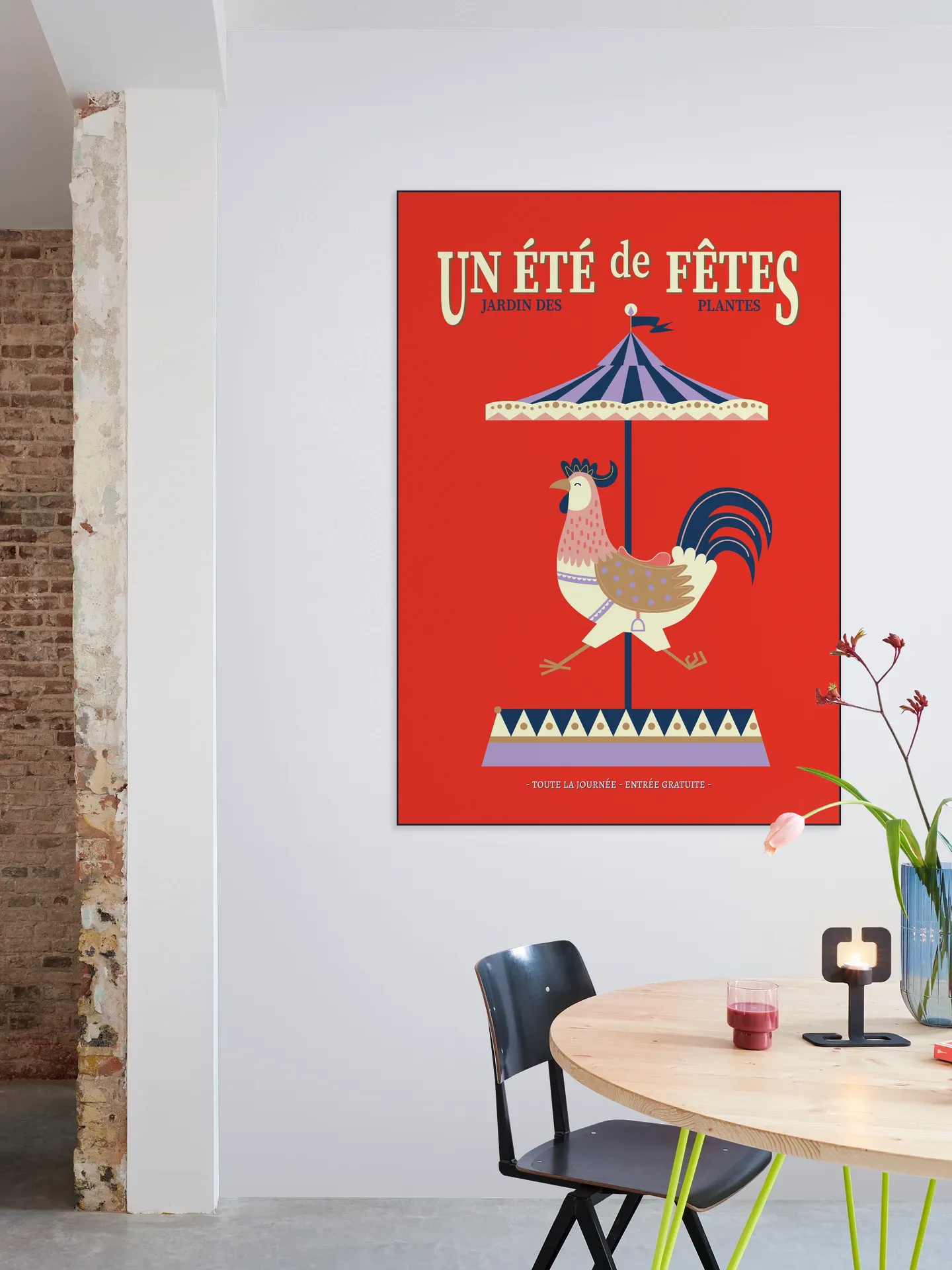 Carrousel Rooster