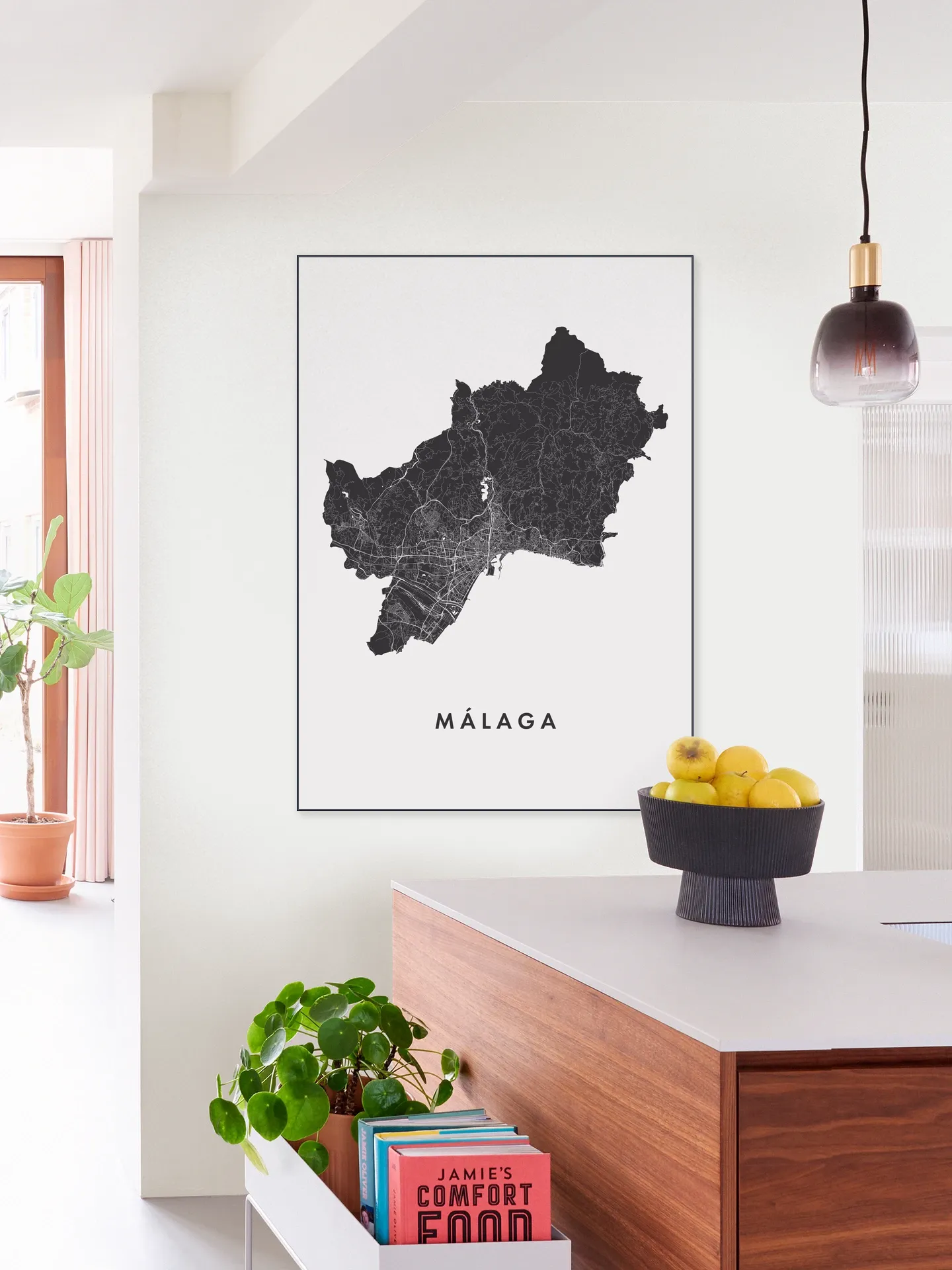 Málaga City Map
