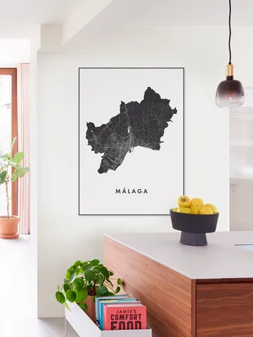 Málaga City Map