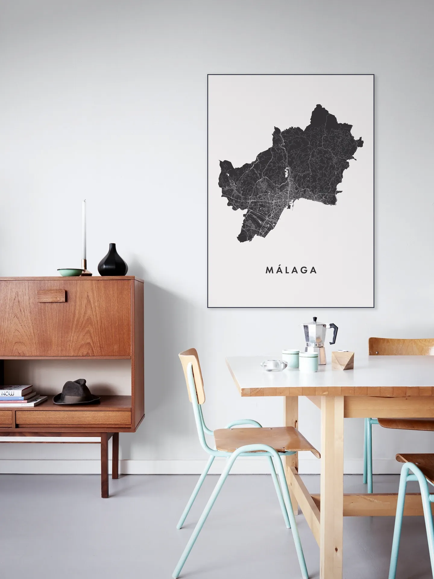 Málaga City Map