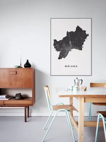 Málaga City Map
