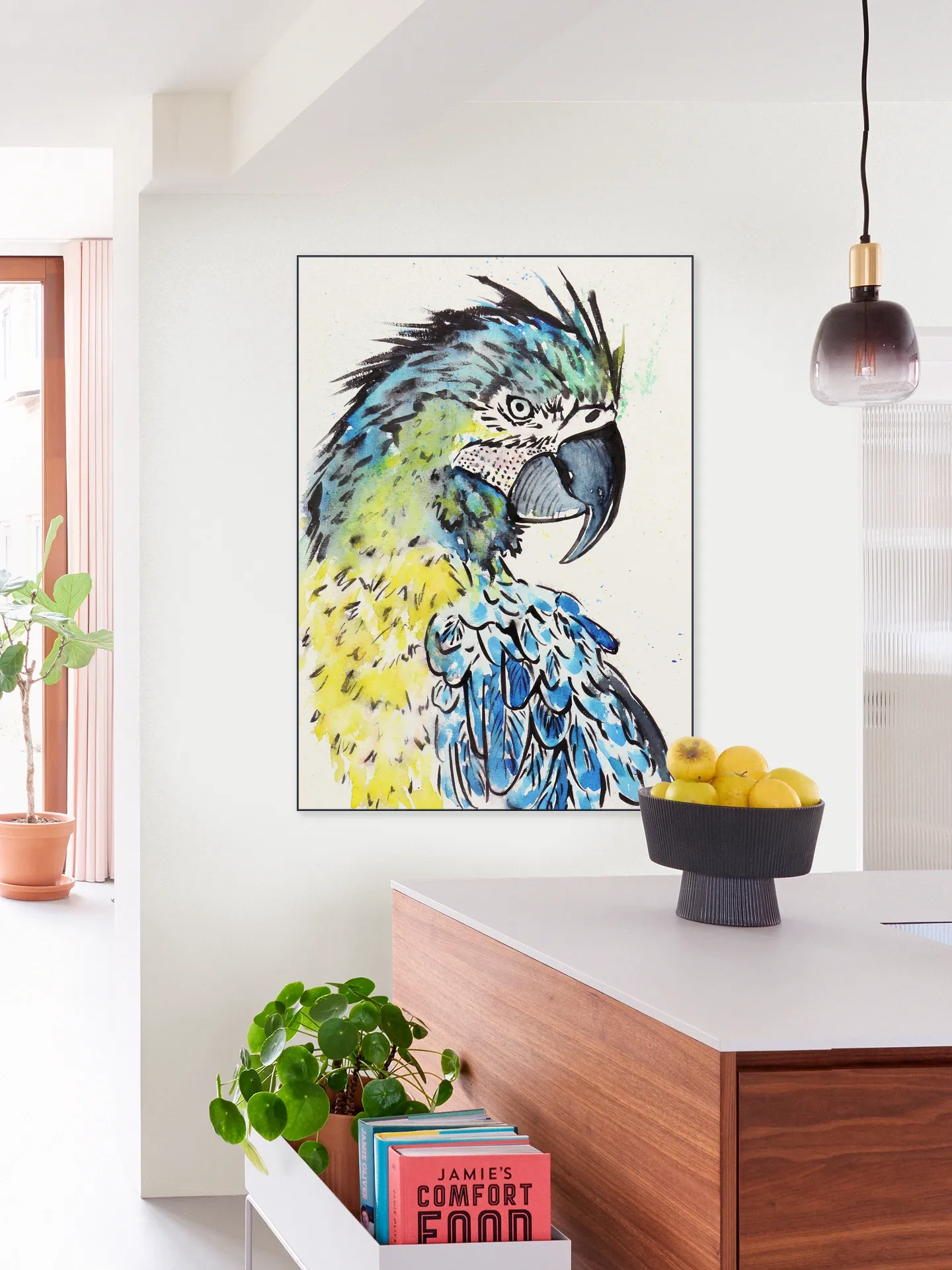 The Blue Macaw Parrot