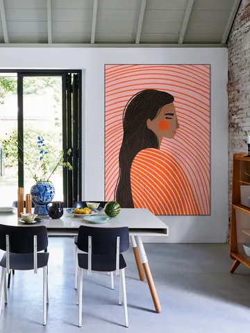 The Woman With The Lines