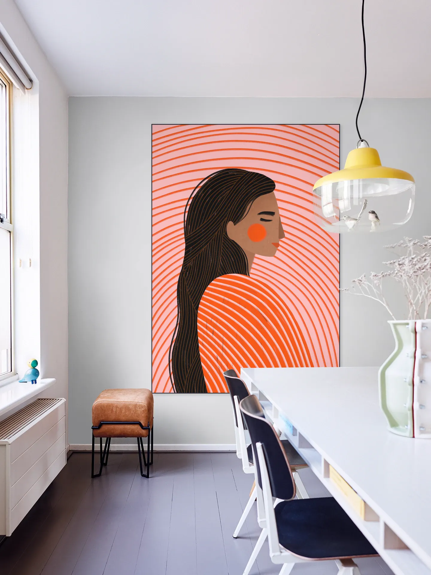 The Woman With The Lines