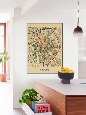 Brugge Mosaic Map
