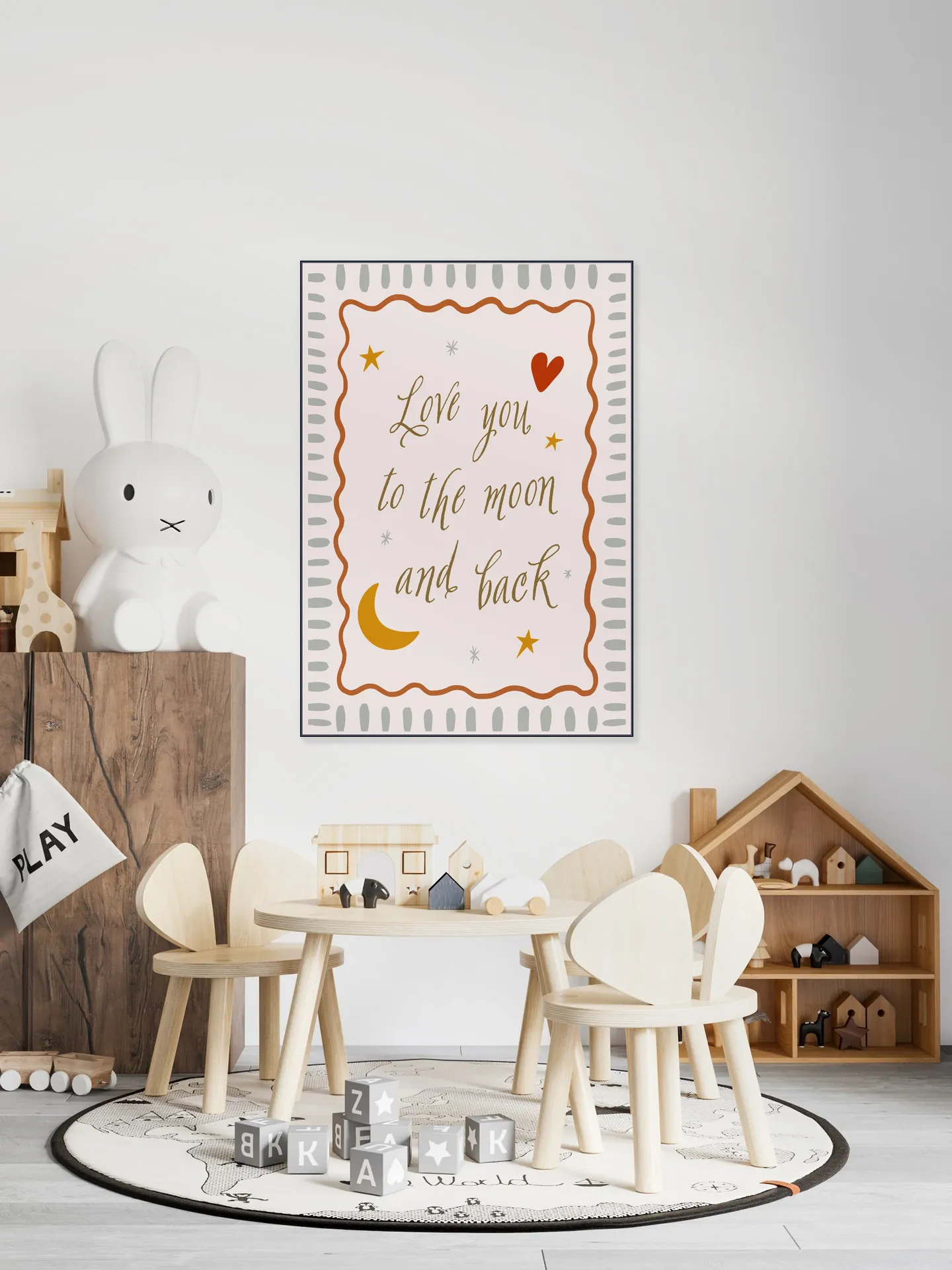 Love you to the moon and back